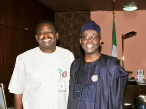 Pastor Tunde Bakare Visits Aso Villa (photos)